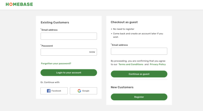 E-Commerce Checkout Process Best Practices – Checkout Options